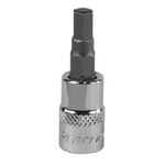 Sealey Hex Socket Bit 5mm 1/4"Sq Drive Forged Chrome Vanadium - SBH003