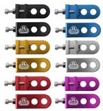 SE RACING Lockit BMX Chain Tensioner Adjuster Pair Alloy 3/8" (10mm) Axles Bikes