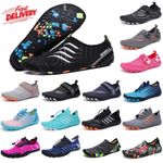 Mens Womens Kids Beach Surf Wet Water Shoes Quick Dry Diving Pool Aqua Shoes UK