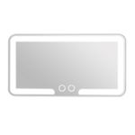 Rechargeable Vanity Mirror For Car Sun Visor With 3 Light Modes Type-C Charging