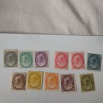 Canada   Scott  74-84 Complete Mint Hinged Queen Victoria 1898-1902 Rare Lot 