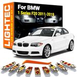 BMW 1 Series F20 2011-2019 16pc White PREMIUM LED Interior Light Upgrade Kit