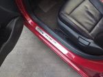 For Mazda CX5 CX30 Accessories Stainless Steel Door Sill Protectors Scuff Plate 
