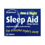 Galpharm One a Night Sleep Aid Tablets 20 - Free Delivery