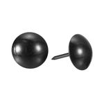 Upholstery Tacks Nail Pins Furniture, 100Pcs 16x20mm Metal, Black
