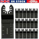 20x Oscillating Multi Tool Saw Blades Set Carbide Blade Metal Wood Metal Cutter