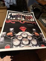 The Who Italian Promo Poster Good Condition