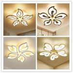 Ceiling-mounted LED Living Room Light Round Lighting Bedroom Lamp Chandelier