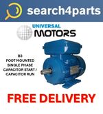 0.55KW 2 POLE 3000RPM SINGLE PHASE CAP/CAP FOOT MOUNTED ELECTRIC MOTOR UNIVERSAL