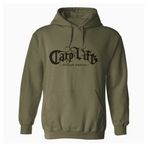 CARPLIFE Original Military Green Mens Fishing Hoodie Angling Hoody Clothing Gift