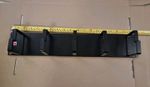 Lindy 1U 19" Rack Mount Cable Management Bar Server Black 5 Hooks Heavy Duty