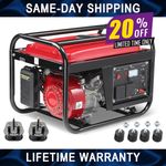 Inverter Generator Petrol 4000W 7HP Suitcase for Storm Flood Home Backup Power