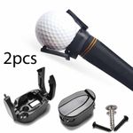 2x Golf Ball Pick up Retriever Grabber Easy to Install Put on Putter Grip