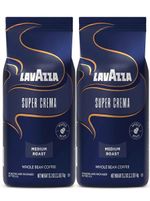 Lavazza Super Crema Coffee Beans 2 PACKS OF 1KG