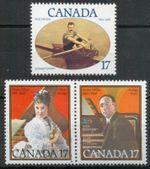 Canada 1980 Famous Canadians set SG 983-985 MNH mint *COMBINED POSTAGE*