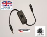 Sinclar ZX81 3.5mm Inline Power Switch