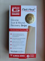 Neo G Opti-Heal Silicone Wound & Scar Recovery Strips 4 x 10 cm 3 Pack AW005-B3