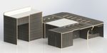 U Shape Campervan furniture for SWB VW T5-T6 Transporter.  *WITH CUSHIONS.