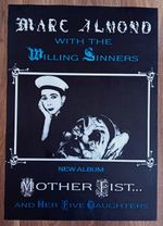 Marc Almond Mother First Original 1980's Promo Poster