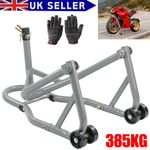 HEAVY DUTY MOTORCYCLE FRONT HEAD STOCK STAND MOTORBIKE WHEEL LIFT HEADSTOCK