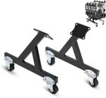 Heavy Duty Rolling Engine Stand Cradle for LS V8 Workshop Storage Dolly Trolley