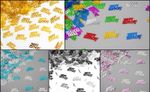 Happy Birthday Foil Confetti Table Sprinkles Glitz Scatter party Home Decoration