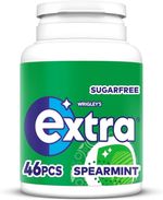 Wrigley's Extra Chewing Gum, Spearmint Flavour, 46 pieces, Sugar Free UK