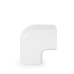 Durable Plastic Air Con Trunking Plane Curve White 80x60 Connector FREE P&P