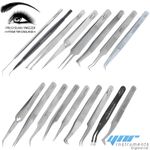 YNR Eyelash Extension Tweezers for Russian 3D 6D Volume Lash Extensions Set Tool