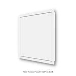 Metal Access Panel - Push Lock Door Inspection Hatch - Wall/Ceiling (All Sizes)