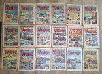 VICTOR COMIC -  18 odd issues from 1974 onwards. Full details below. (R322)