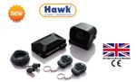 HAWK CAR ALARMS REMOTE START CENTRAL LOCK +  IMMOBILISER+ULTRASONIC SENSOR