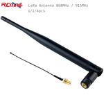 2Pcs 868Mhz / 915Mhz Antenna 5Dbi SMA Male with IPEX Extenstion Cable Omni-Direc