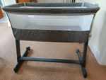Babylo Cozi Sleeper with Mattress In Grey. Used. Good Condition Collection Only 