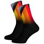 SOX Footwear Pride Flag Black Colourful Bright Running Cycling Gift Socks