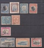 (F279-8) 1925-35 Mozambique mix 4lots 10stamps 2c to 5E (H)