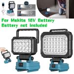 3/7in Cordless LED Work Light for Makita 18V Battery W/ Two USB Charging Ports