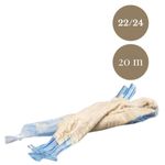 Sheep Casings Gut Natural 22/24 20 m on Stripe for Homemade Sausage Meat