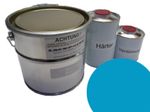 1 Liter Set 2K Car Paint GDR Olympic Blue No Clear Coat Ifa Barkas B1000 Color
