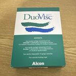 Alcon DuoVisc Ophthalmic Viscosurgical Device Sterile Disposable 0.5/0.55mL