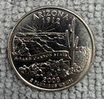 2008 D - US QUARTER - Arizona State - USA Unites States of America