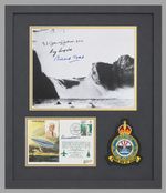 BARNES WALLIS SIGNED DAM BUSTERS 617 SQUADRON DISPLAY  UACC & AFTAL RD