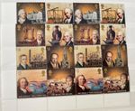 GB 2009 SG2916-23 PIONEERS OF THE INDUSTRIAL REVOLUTION x 2 sets strips of 4