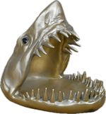 Gold Resin Shark Display Dish / Ornament