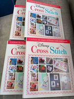 Hachette Disney Cross Stitch  Collection Binders x 4 