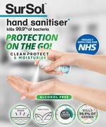 Sursol Hand Sanitiser / Sanitizer Non Alcohol Hand Wash Bottle 250ml