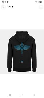 Kumu Take Flight Hoodie Black - All Sizes - Carp Fishing Outdoor Clothing Hoody