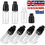 1-5000PCS 10ML Dropper Bottles Eye Liquid Oil Refillable Squeezable Containers