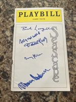 Signed Seascape Playbill Opening Night 1975