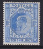 SG265 10/- Ultramarine UNMOUNTED MINT(386)